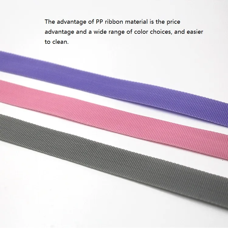 Black polypropylene ribbon PP bag edge belt helmet belt backpack belt web band