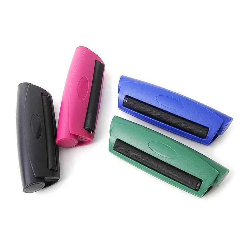 Tapered Plastic Cigarette Device Machine 110mm Manual Cigarette Manual Tobacco Roller Smoking Rolling DIY Cigarette Tools