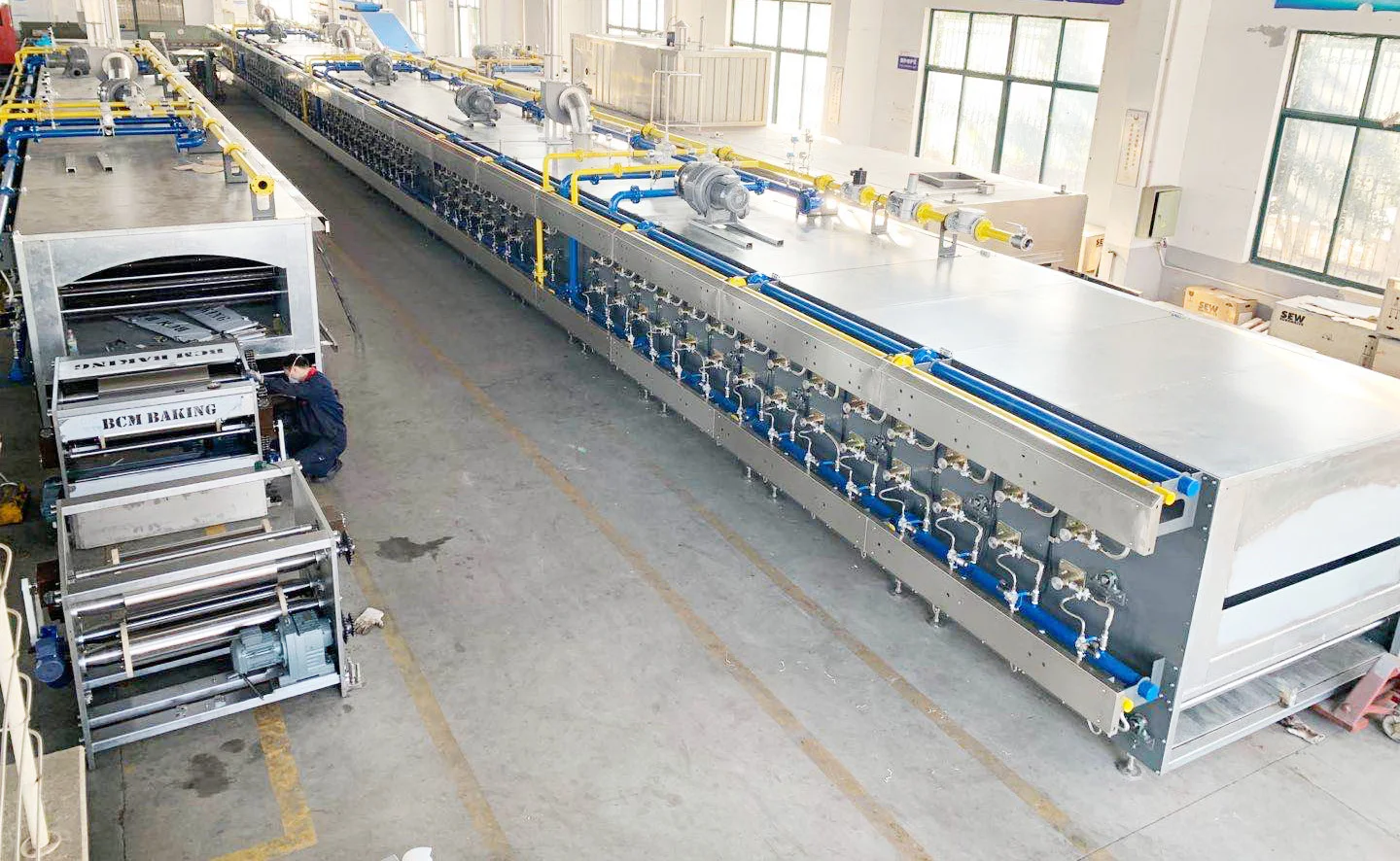 Полностью автоматическая линия по производству печенья SINOFUDE