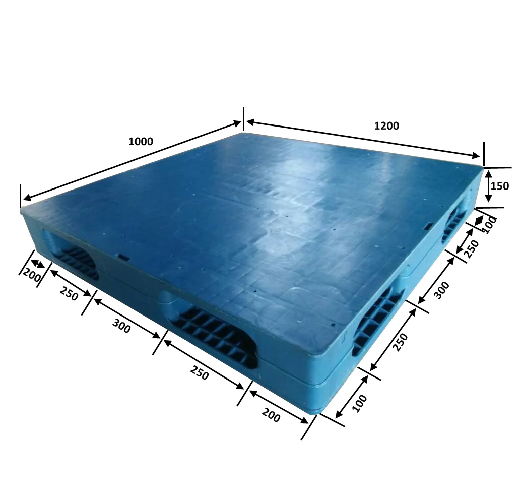HUADING 1200*1000mm Custom Plastic Pallet with Cover