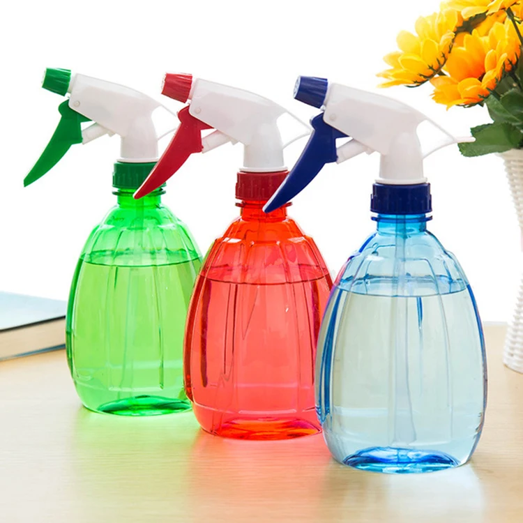 
Garden plant plastic empty manual pressure refillable water trigger spray bottles 