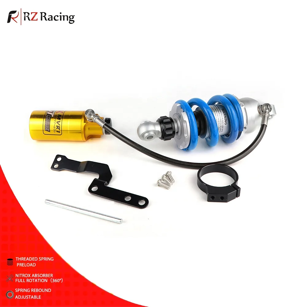 205 mm can rotate 720 degrees LC150/Y15ZR SNIPE150 155 all model motorcycle shock absorber
