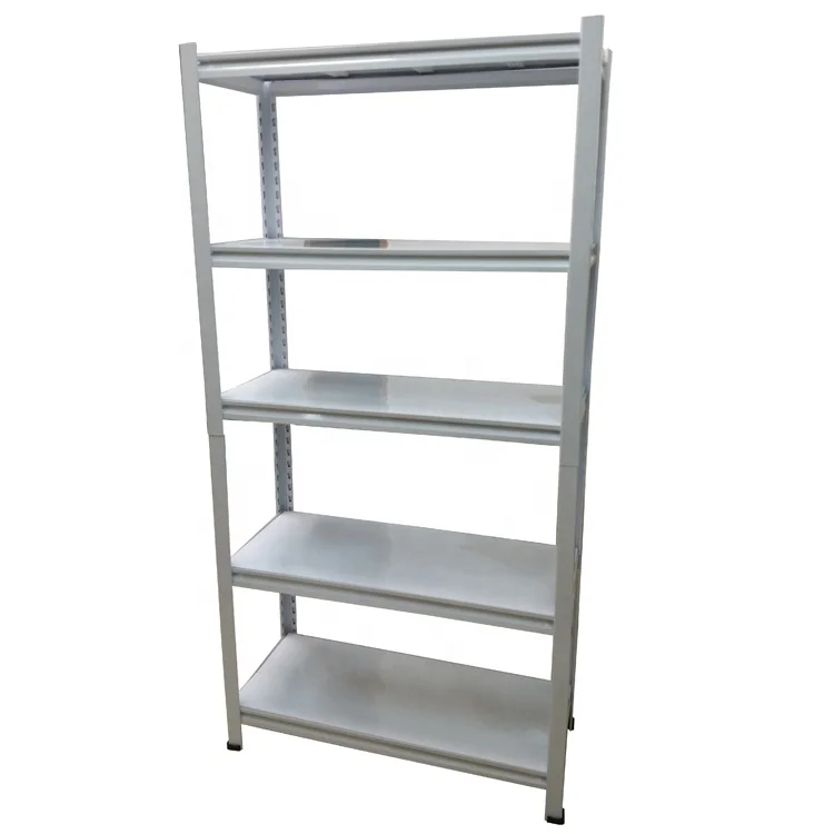 Color Customized Small Stainless Steel Shelf Boltless Shelves Metal Kitchen Storage Shelf