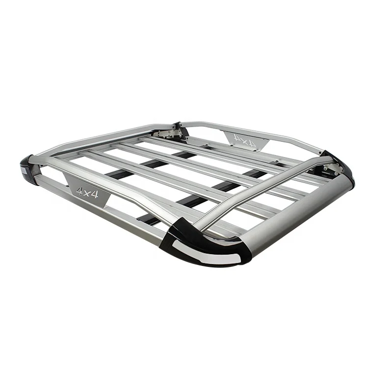 TIROL Hot Selling High Quality Universal Car Hard Top Luggage Roof Rack Luggage Cargo Carrier Aluminium Roof Basket