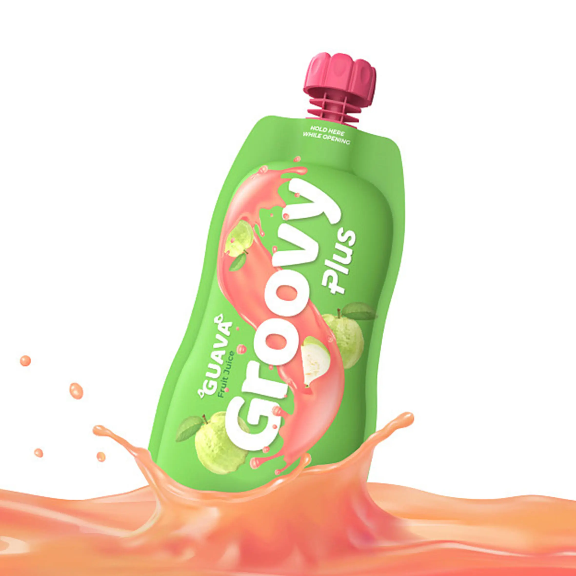 Мешок для воды из пищевой алюминиевой фольги с носиком