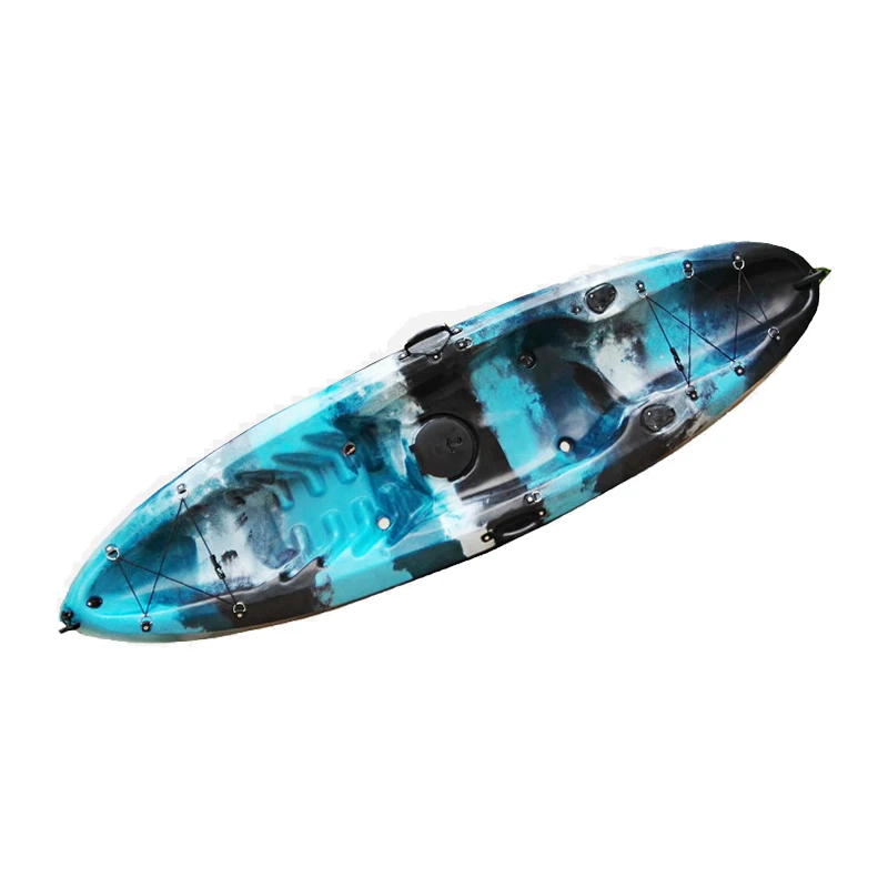 Competitive Price Canoe/kayak 2 Person Plastic Fishing Kayak plastic LLDPE For Ocean Waters