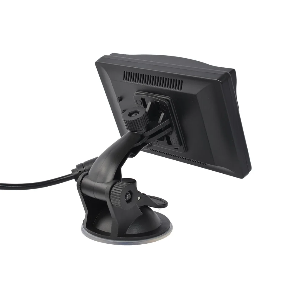 AHD Backup Rearview Camera 5 Inch Car IPS Monitor Camera System Reversing Aid