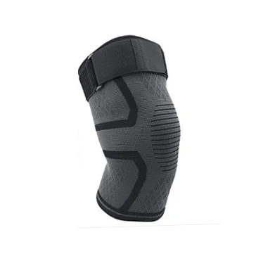 Approved black Elastic adjustable Bandage wrapping knee brace neoprene