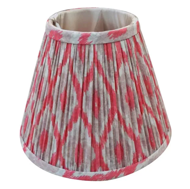 Flowery Colorful Printed Portable Dongguan Decorative Fabric Table Lampshade