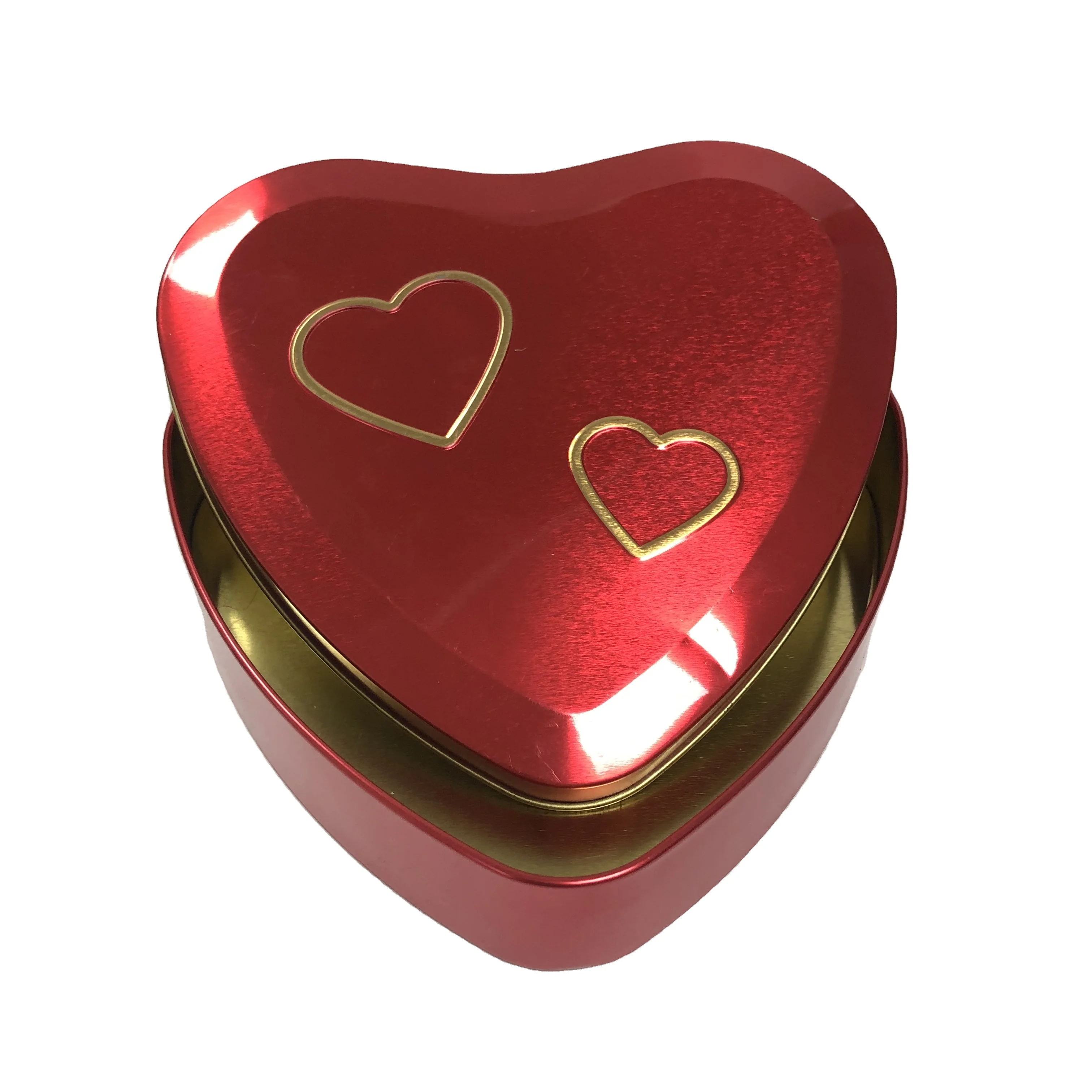 heart-shaped empty chocolate boxes food packaging round cake tin personalized