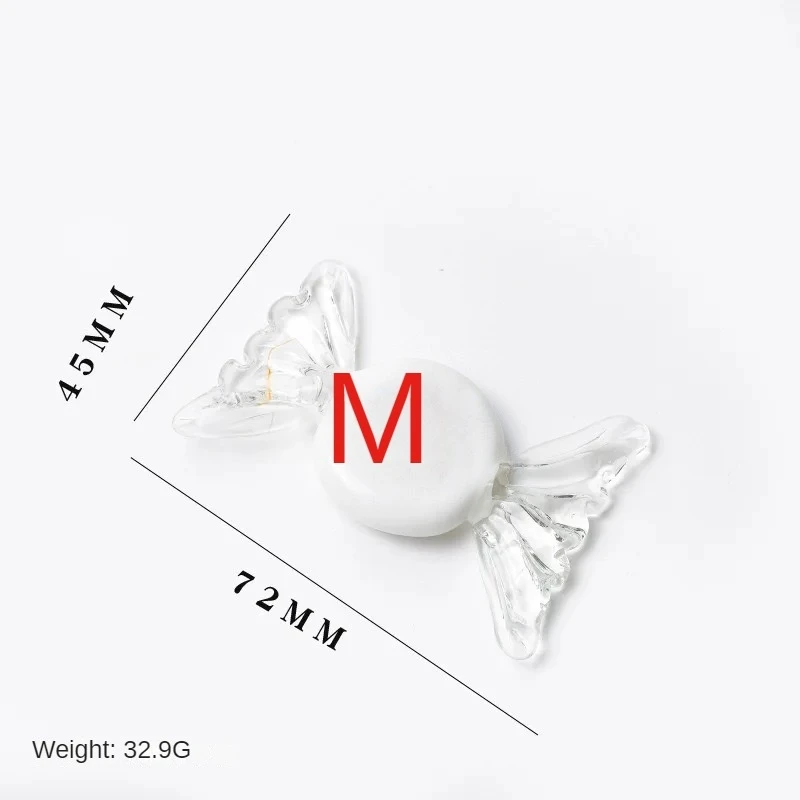 Best Selling Christmas Candy Decoration mini handmade glass candy mix color christmas gift