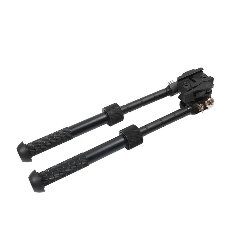 Tilt 360 Degree Rotation V8 Bipod Retractable Tactical Elastic Bipod