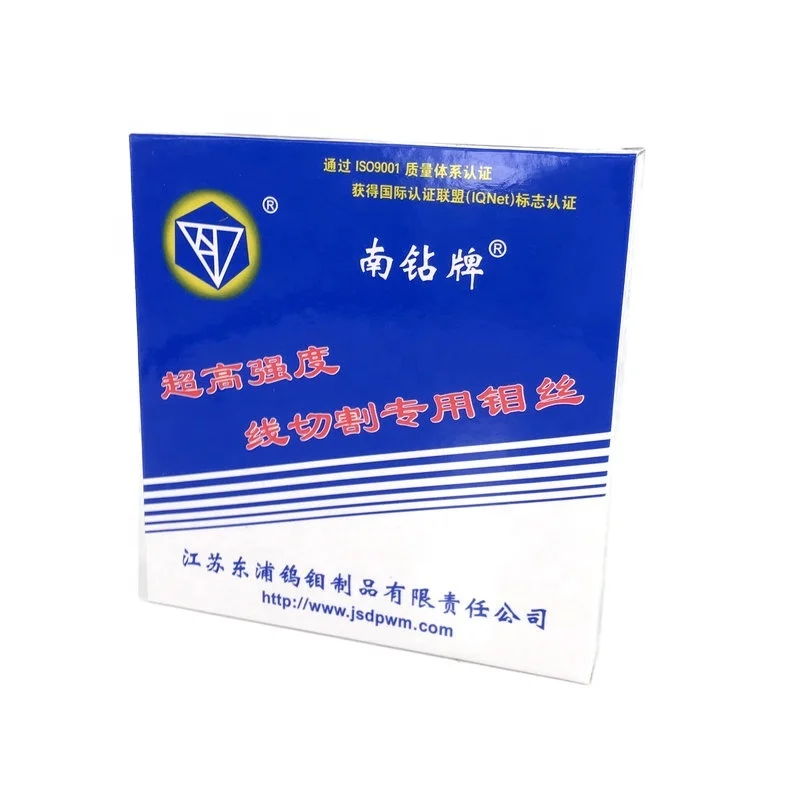 0 18 мм EDM молибденовая проволока 2400 метр на катушку Алмазная МО-проволока для станка резки проволоки CNC