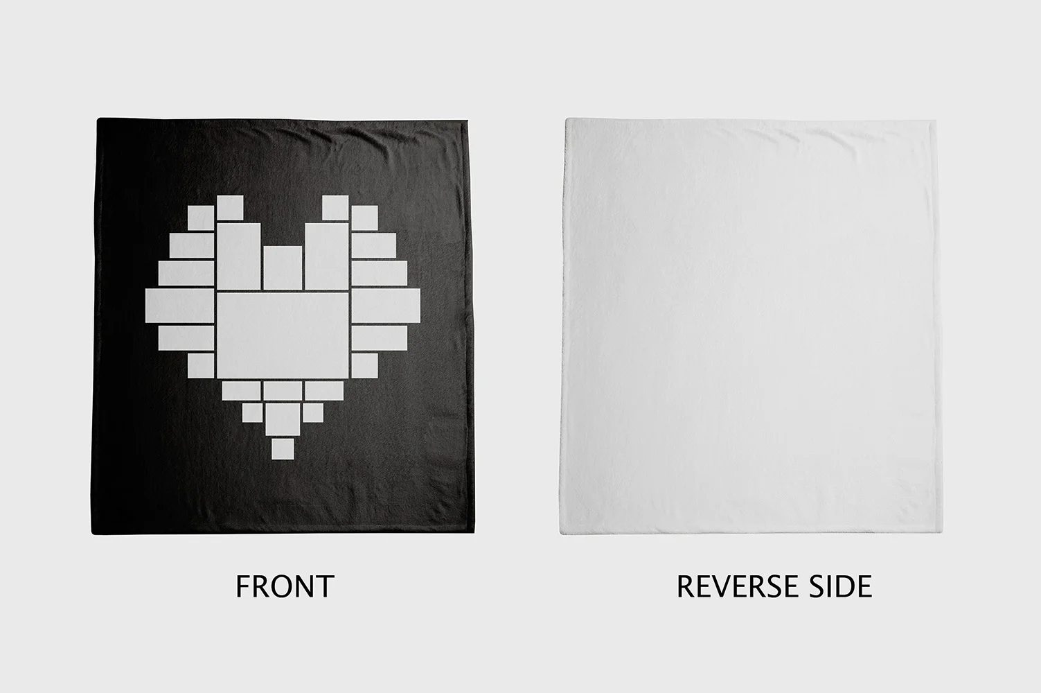 Оптовая продажа удобное мягкое покрывало Subbank фланелевое одеяло в клетку с сублимационной печатью черного сердца/Луны