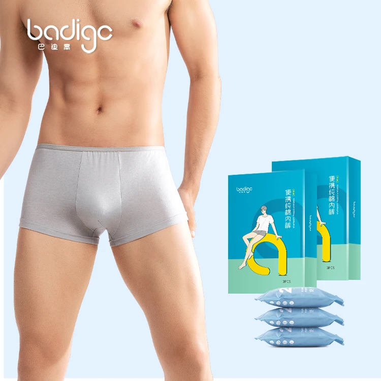 Wholesale holiday portable spa disposable men underwear breathable moisture absorption hygiene disposable underwear for spa