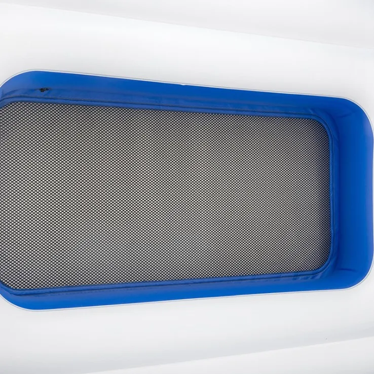 top selling beach floating barrier pool inflatable unicorn 4-in-1 monterey pool hammock & float