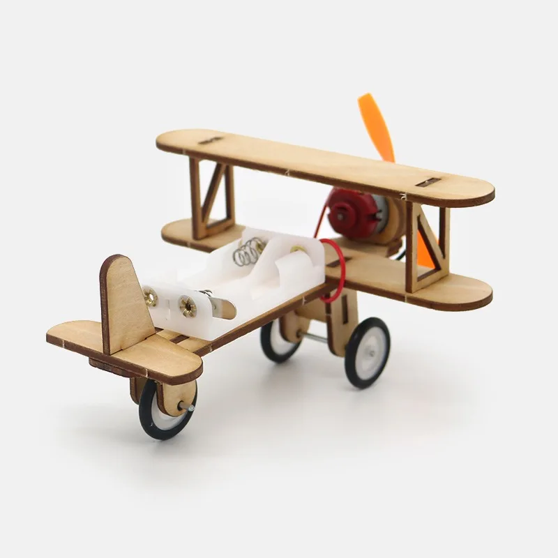 DIY toy aircraft plane Kids Science Experiment STEM toys educational