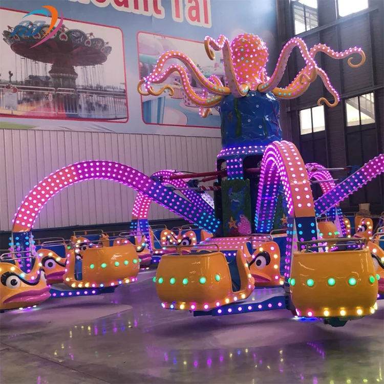 Manufacturer Theme Amusement Park Fairground Attraction Rotary Big Octopus Carnival Rides for sale