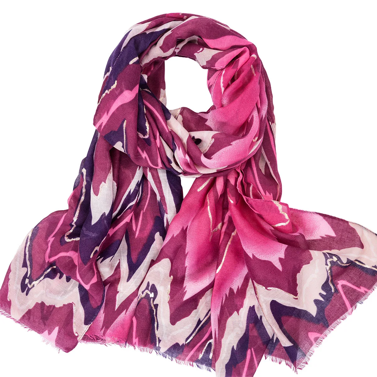 Manufacturer Wholesale Newest Design Dubai Summer Long Scarf Fashion Printed Muslim Hijab for Spring Season