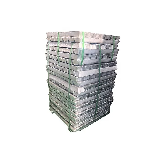 Zinc Metal Ingots Pure Zinc Ingot 99.99% 99.995% Zinc Ingots