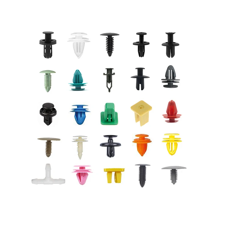Can be mixed and easy to install plastic fasteners general purpose factory direct car clips