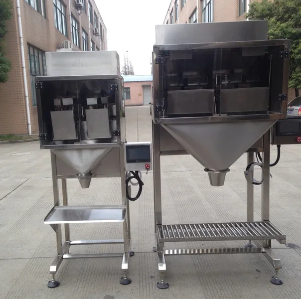 Semi Automatic Cocoa White Sugar Chocolate Beans Feed Organic Fertilizer Grain Filling Machine