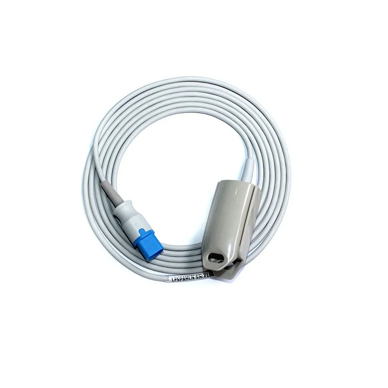 Factory direct sales reliable quality blood oxygen sensor cables blood oxygen saturation sensor reusable SpO2 sensor