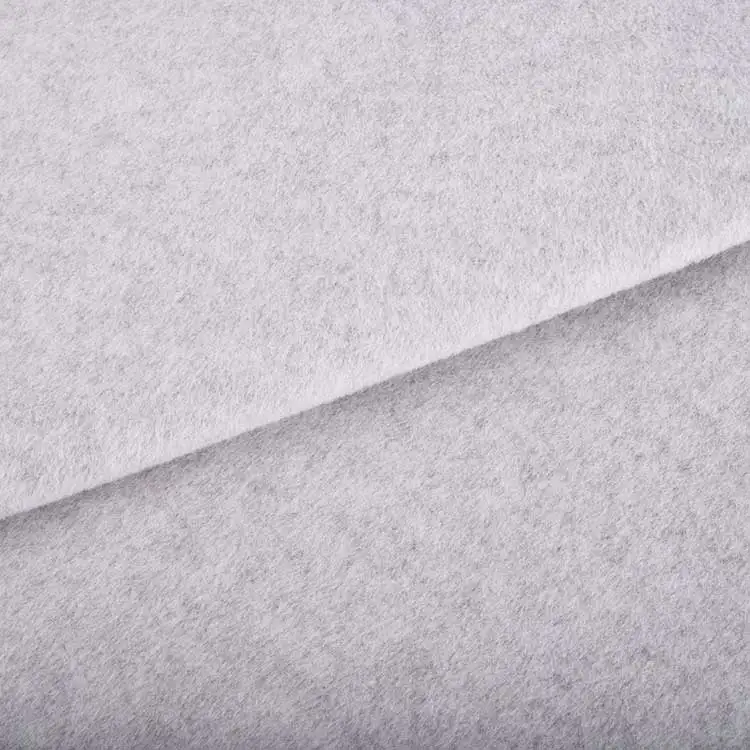 Wholesale  92%polyester 8%rayon Textile Fabric Wool Tweed Trousers Garment Knit Plain Woolen Wool Fabric