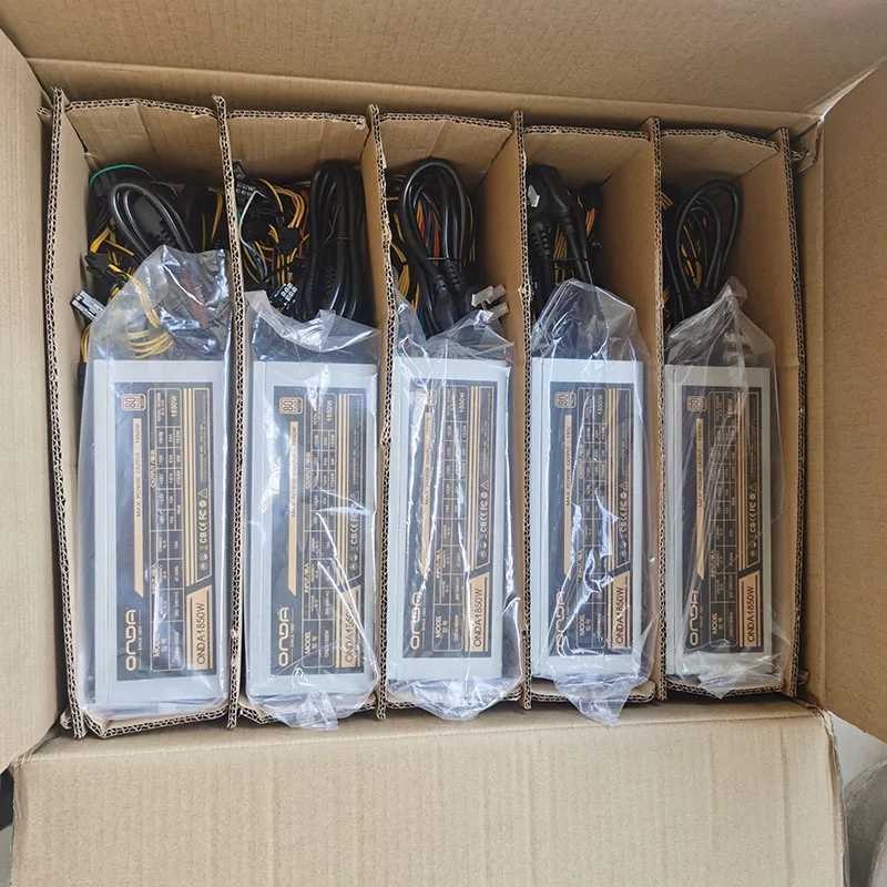 ONDA PSU ATX 1600w 1800w 1850w 2300w 3500w power supply for graphics card gpu ONDA RIG CASE BOX Chassis 1u 2u 4u pc psu