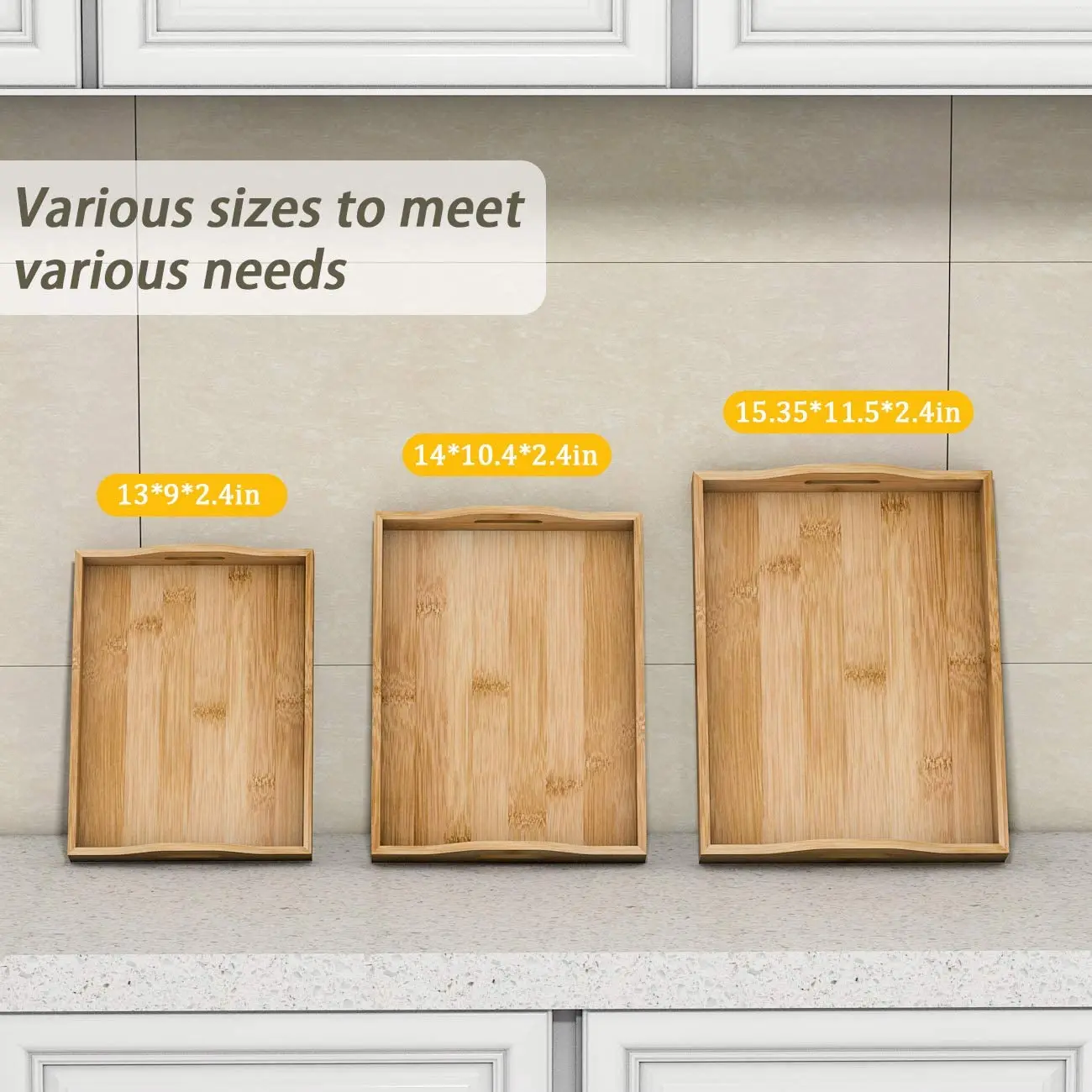 Simple rectangular hotel home china rolling wooden serving storage service backwoods wood board food bamboo trays