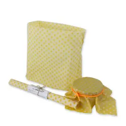 Food Safety approved Hot sale reusable sustainable food fresh keeping packaging beeswax food wrap