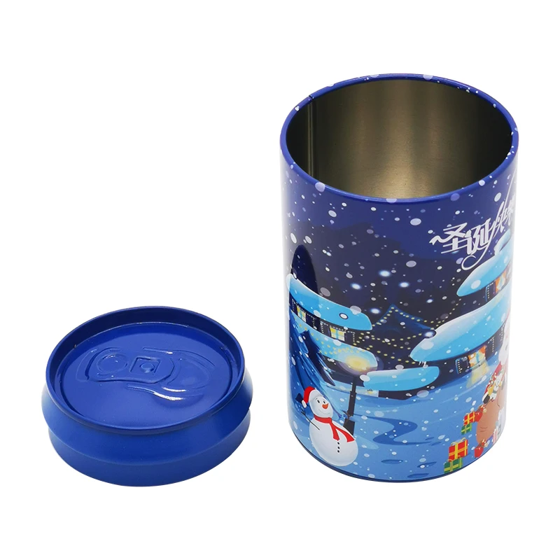 cloth packing tin cans cola shape metal can packaging for T-shirt/socks/underpants/briefs