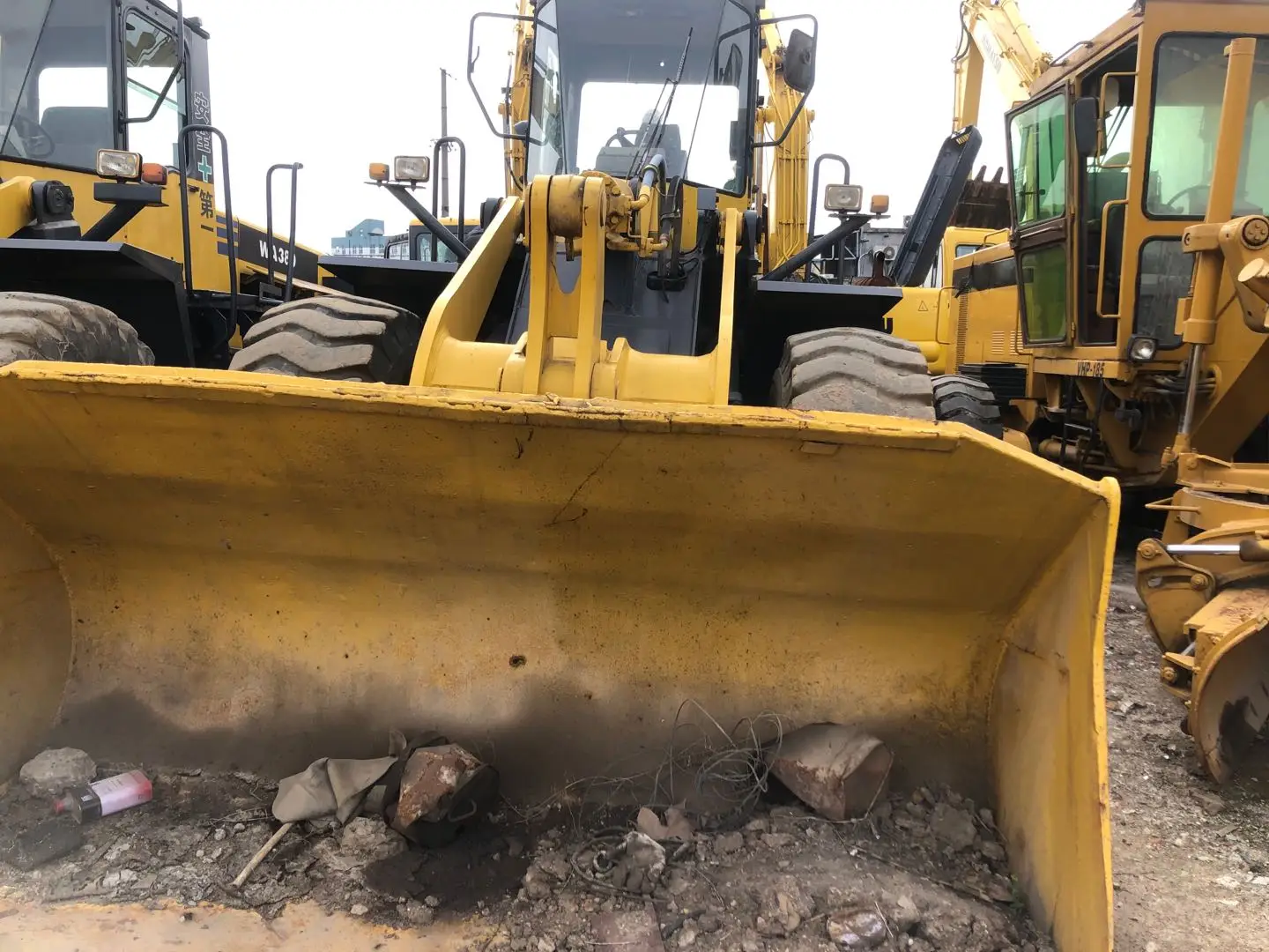 USED  JAPAN  BRAND  KOMATSU  WA380   WHEEL  LOADER