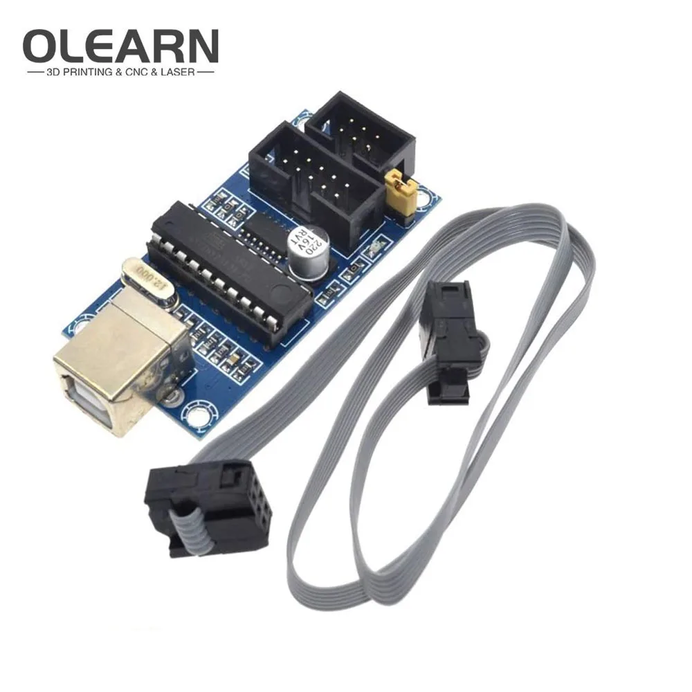 USBTiny USBtinyISP AVR ISP Programmer 6/10 Pin Bootloader for Arduino UNO MEGA