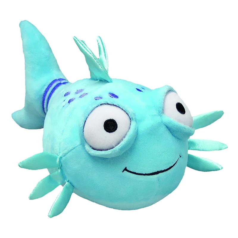 cheap china toys import pet fish mini animal plush toy for crane machines