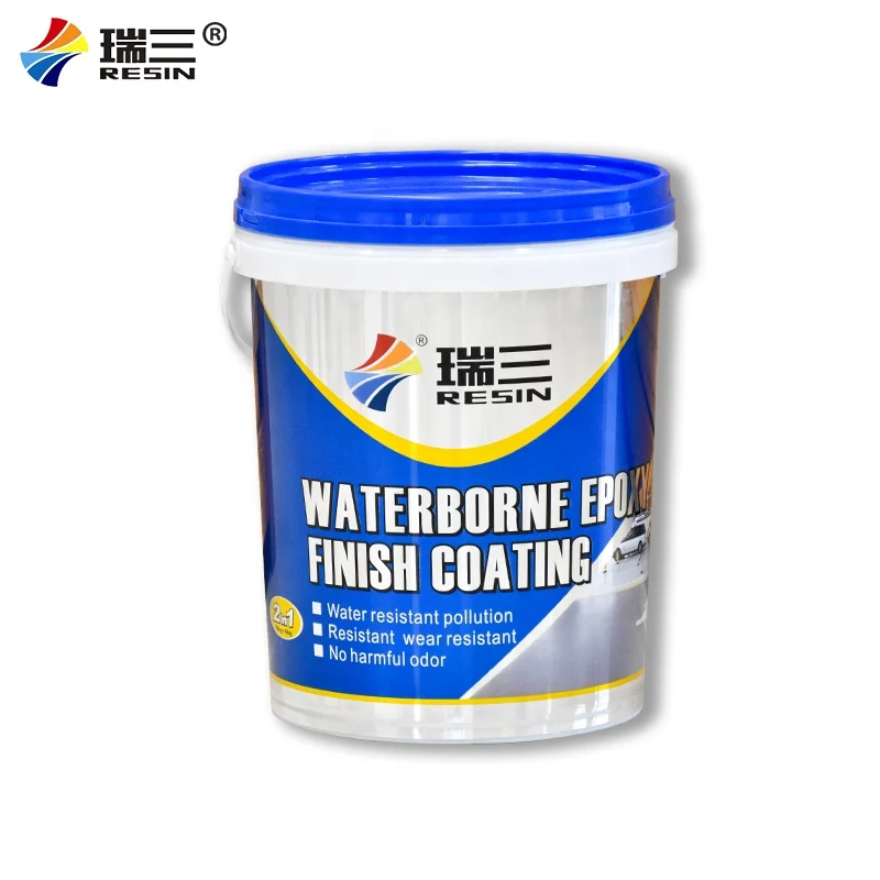 Хит продаж, краска для пола из эпоксидной смолы на водной основе, покрытие против трещин и скольжения из эпоксидной смолы