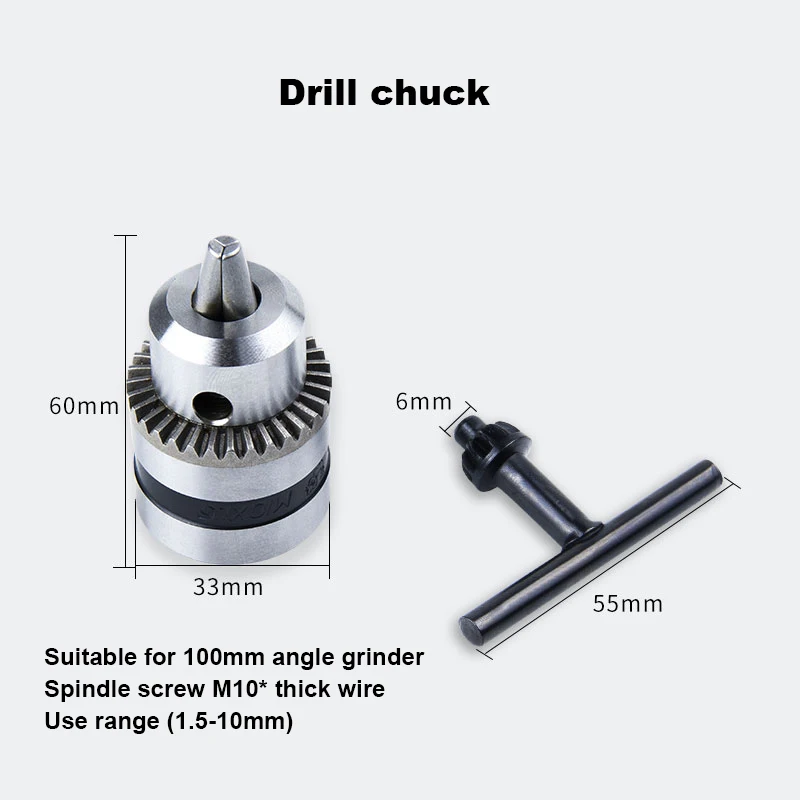 Factory direct sale Economy Key Type Drill Chucks stainless steel