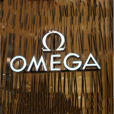 Outdoor Store Front Stainless Steel Full Color Backlit Sign acrylic Led Advertising Logo Lighted Alphabet Letter Sign