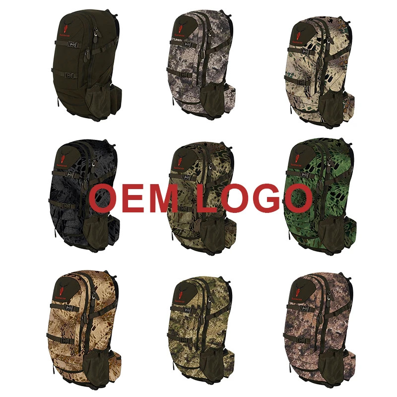free design service  outdoor gear With Rain Cover gun bow hunting camouflage backpack