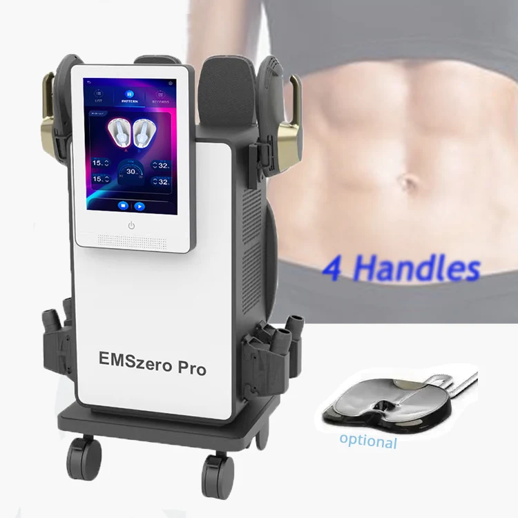 6500w Powerful Pro EMS rf sculpting machine muscle stimulation emszero machine ems zero with 4 handles RF slimming machine