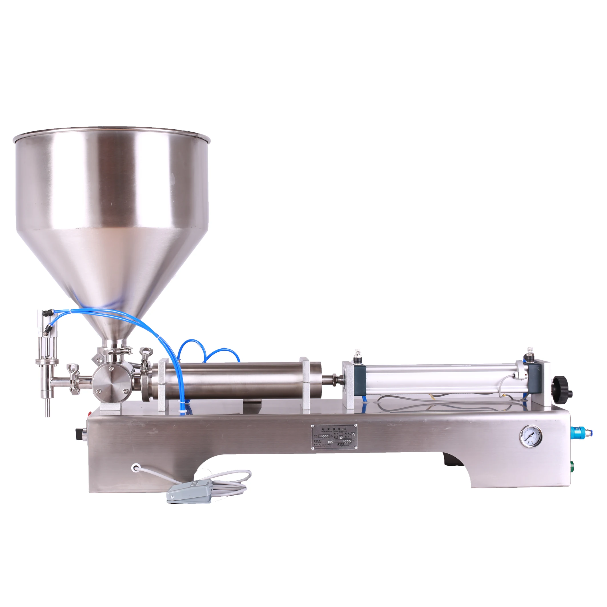 Factory Price Tabletop Digital Control Self-stuck Stainless Steel Mineral Water Beverage Soft Drink Bottle Filing Machine
