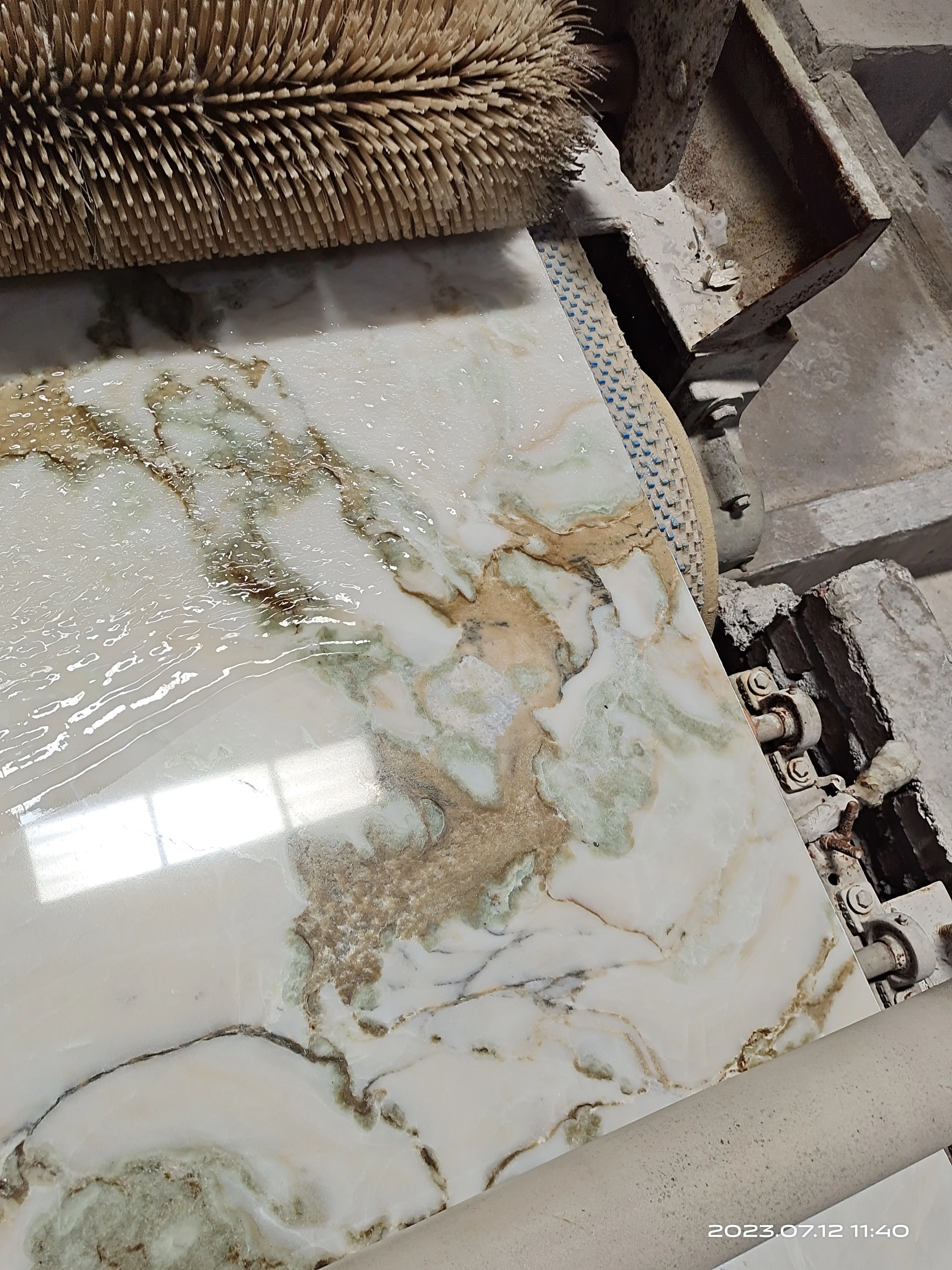 Luxury Calacatta White Marble Interior TV Sofa Background Wall Decoration Natural White Marble
