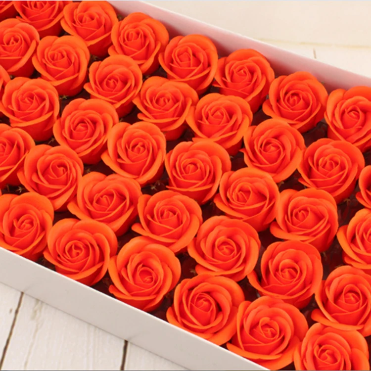 Hot Sale 3 Layers Diy Decor Multiple Colour Big Size Soap Roses