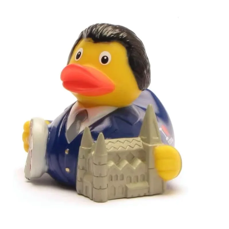 Custom rubber duck characters baby bath splashing duck promotional gift decompression toy opening gift