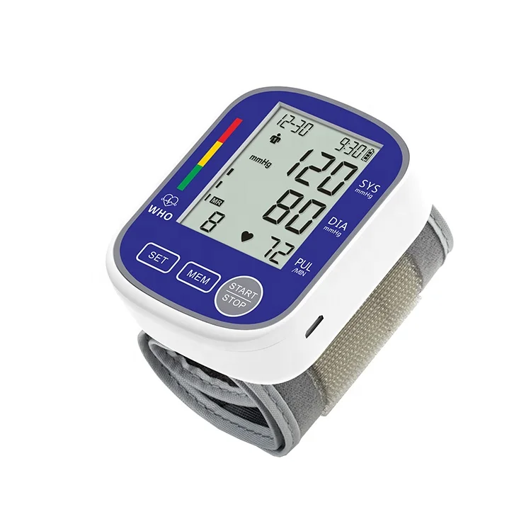 Monitor  person arterial Smart watch blood pressure Automatic measurement LED screen electronic blood pressure monitor