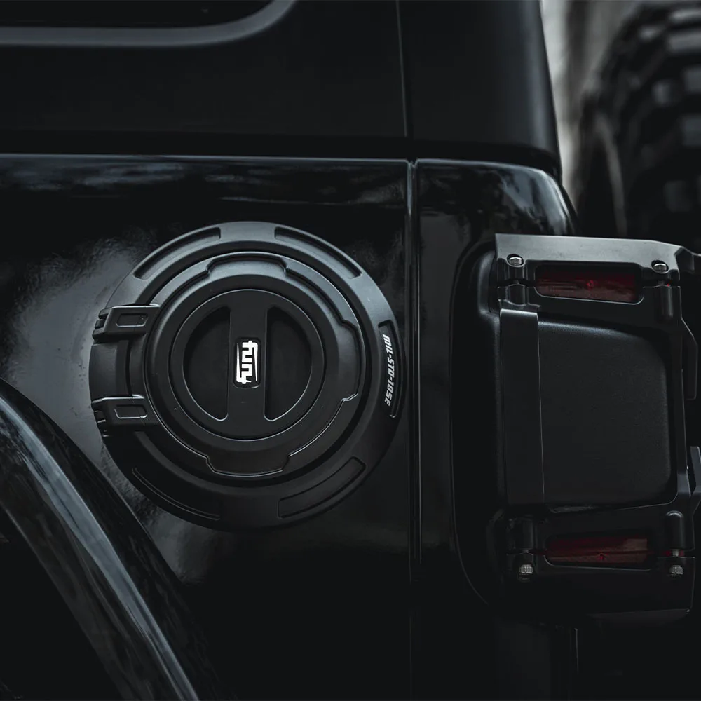 Аксессуары для Jeep Wrangler Fury 2018 + JL CNC крышка топливного бака из алюминиевого сплава
