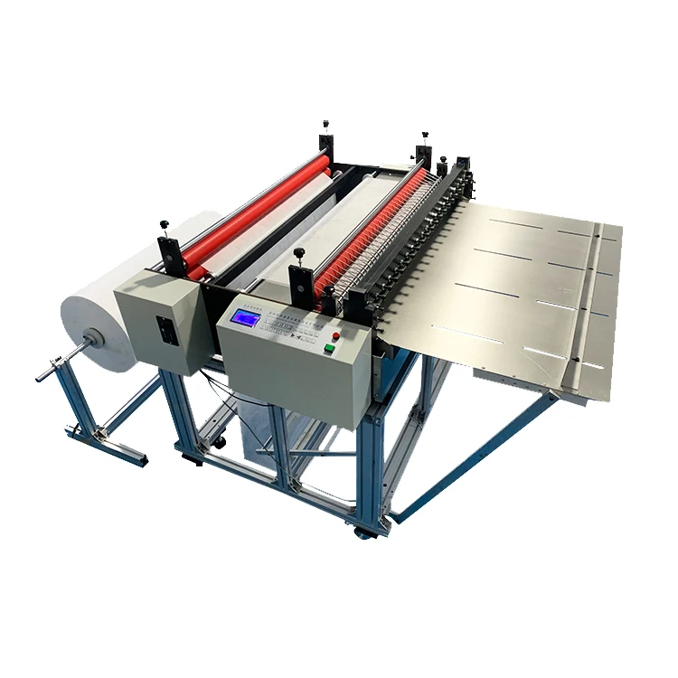QK-600 hot sale automatic vertical paper PVC PET metal film roll to sheet slit cutter slitting cutting machine