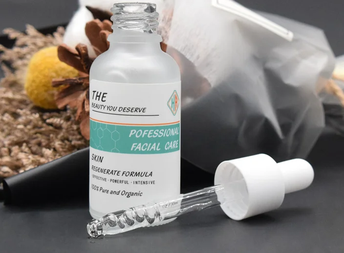 Customized logo facial serum organic whitening Aha 30% Bha 2% Niacinamide Anti Aging Hyaluronic Acid Serum