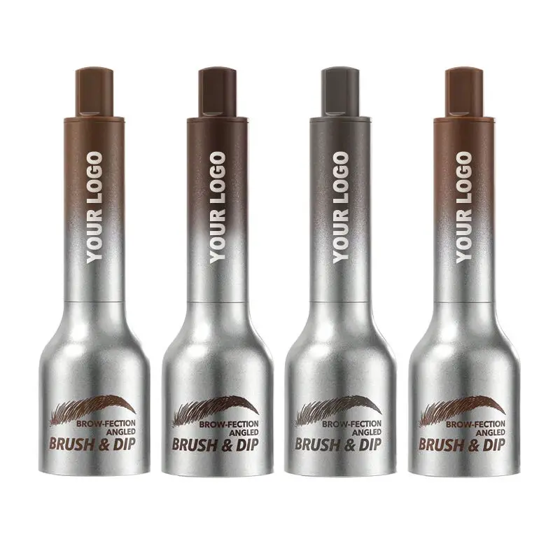 High Quality Waterproof Browfection Dip and brush eyebrow tint long lasting tinted eyebrow gel