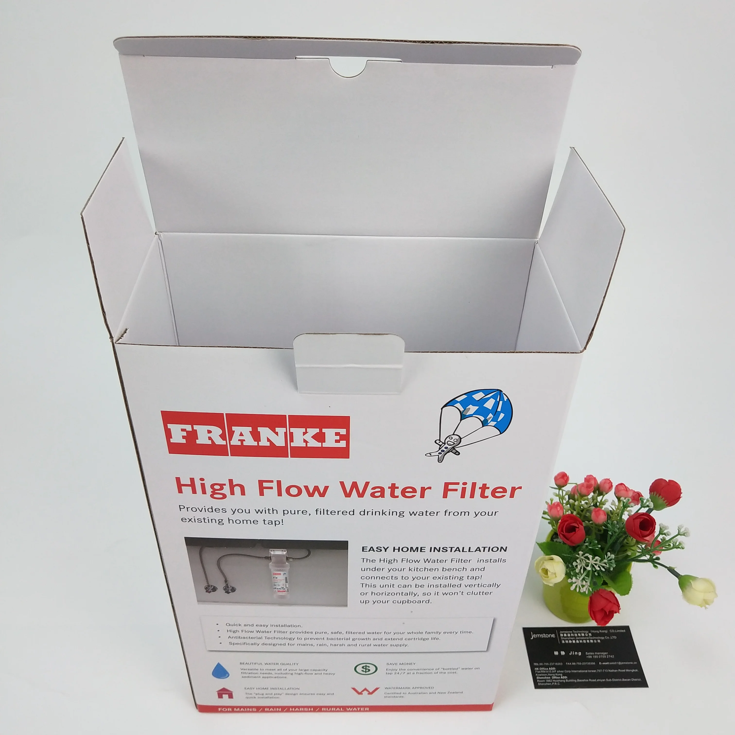 Custom Packaging Manufacturer Wholesale High Quality Making Machine Custom Corrugated Tuck Top Gift Box